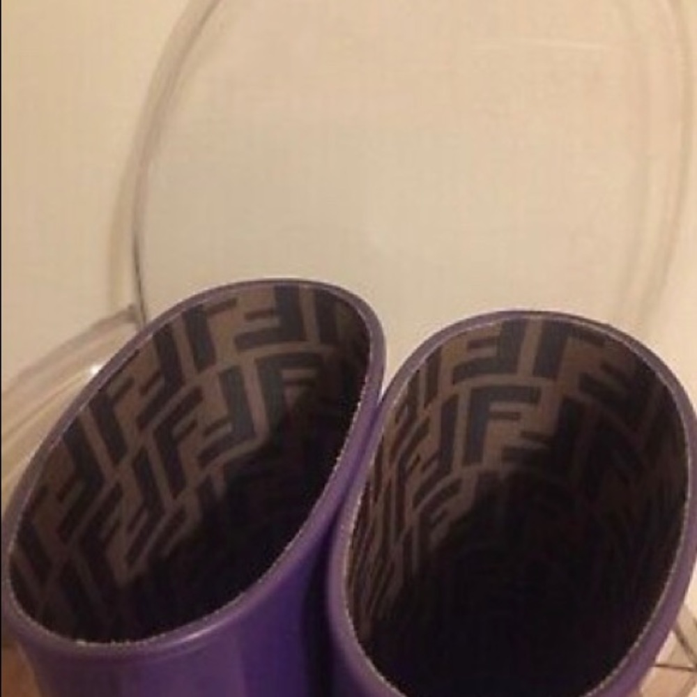Fendi rain boots